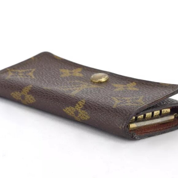 Louis Vuitton key case Monogram beige Monogram canvas Authentic used T10537 - Picture 4 of 9